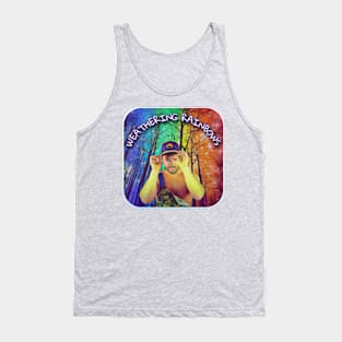 Weathering Rainbows Cartoon Tank Top